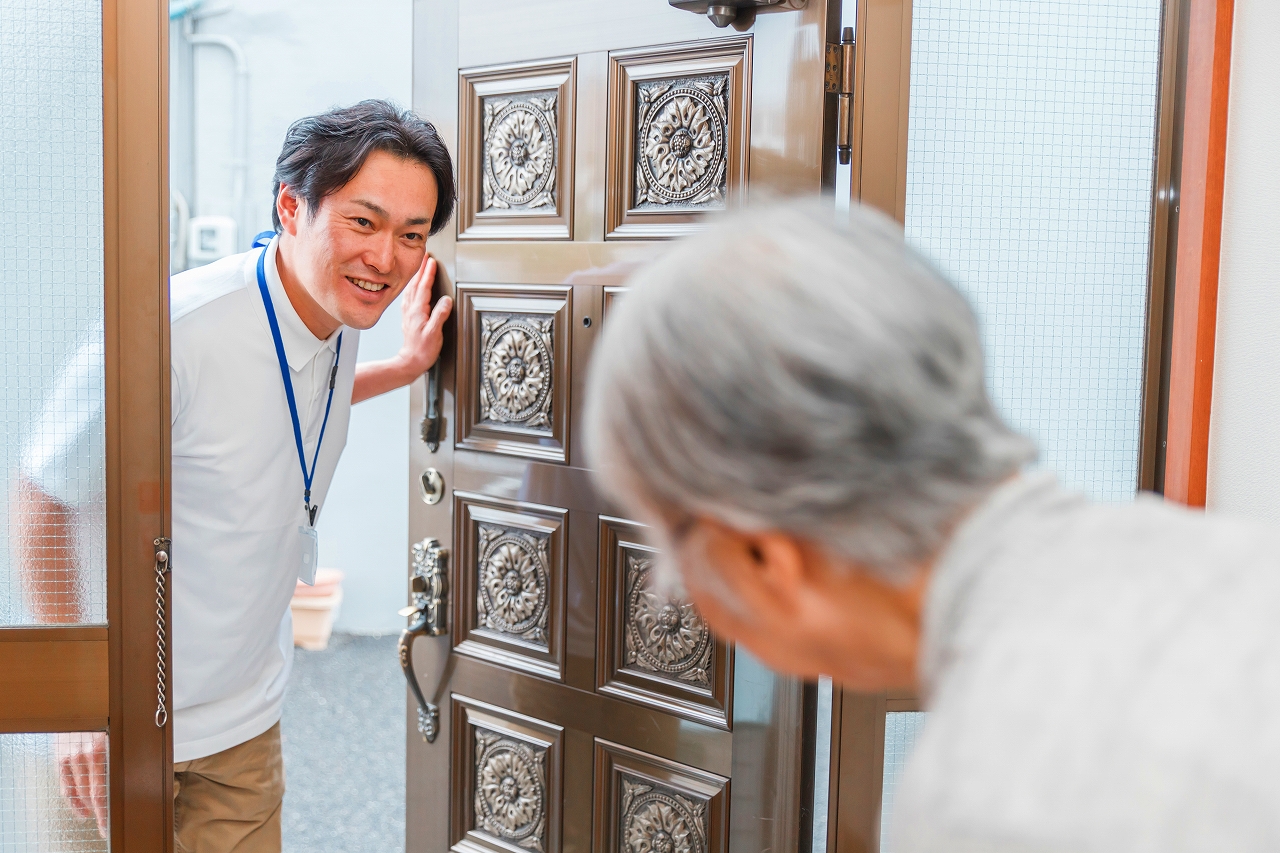 訪問診療の様子